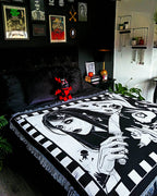 Madness Reigns Woven Blanket - 