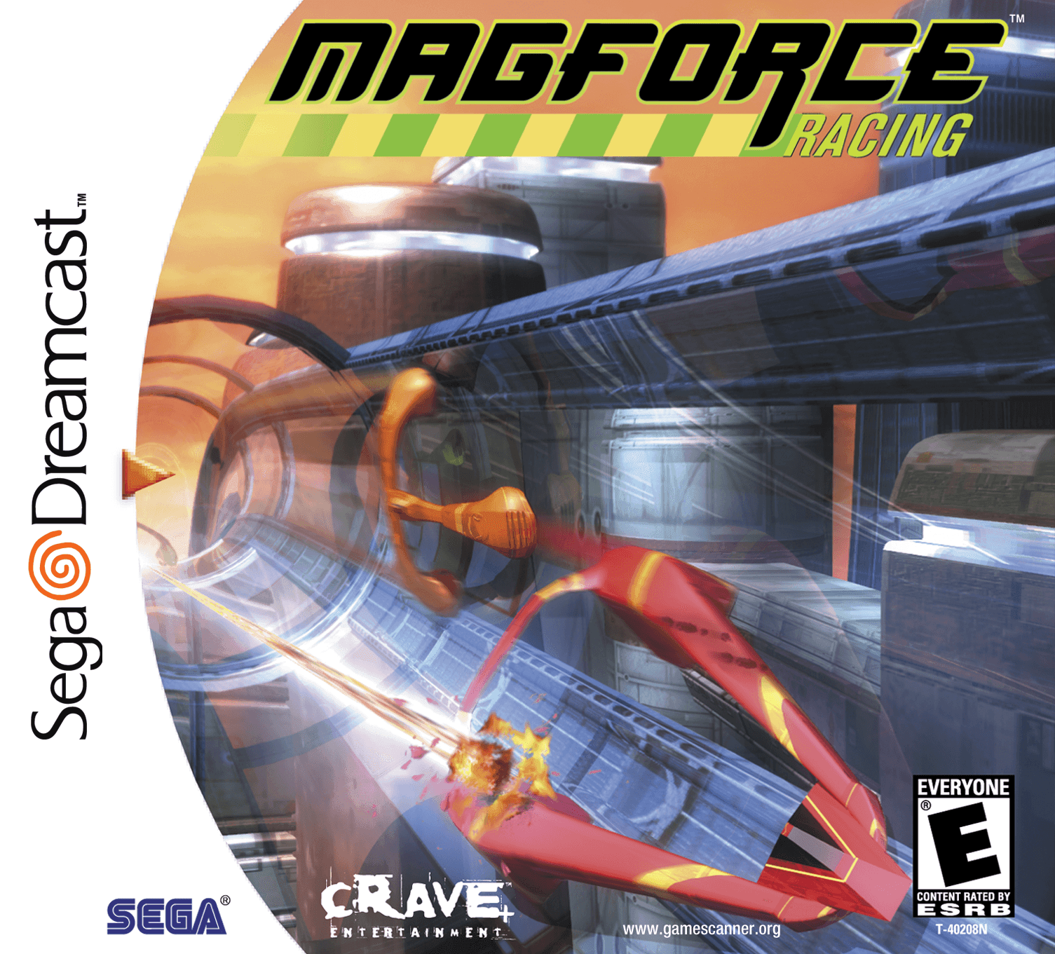 Mag Force Racing (Sega Dreamcast) - Game Manual Only