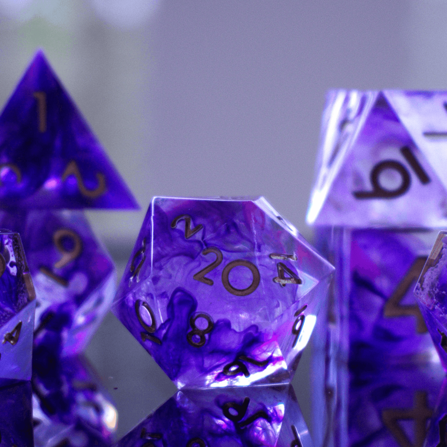 Mage Hand Sharp-Edged Resin Dice Set 'PRE-ORDER | SPRING EVENT DEAL' - 