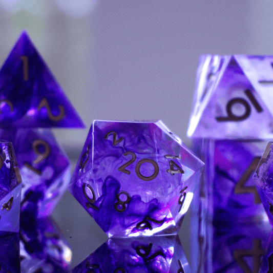 Mage Hand Sharp-Edged Resin Dice Set 'PRE-ORDER | SPRING EVENT DEAL' - 