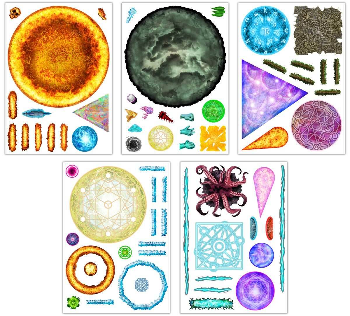 Battle Mats: Add On Scenery - Magic Effects - 