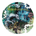 Magical Creatures Harry Potter 500 Piece Round Jigsaw Puzzle Top Trumps - 