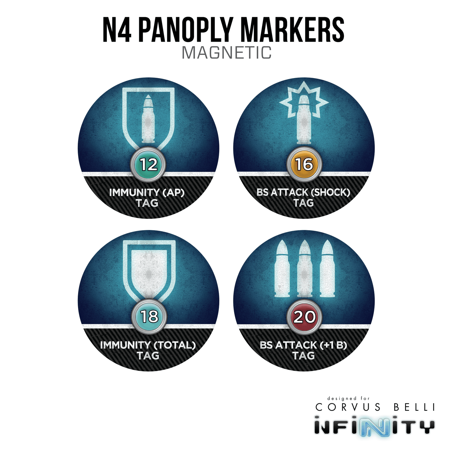 Booty / Panoply Markers - Magnetic / Only Panoply / English