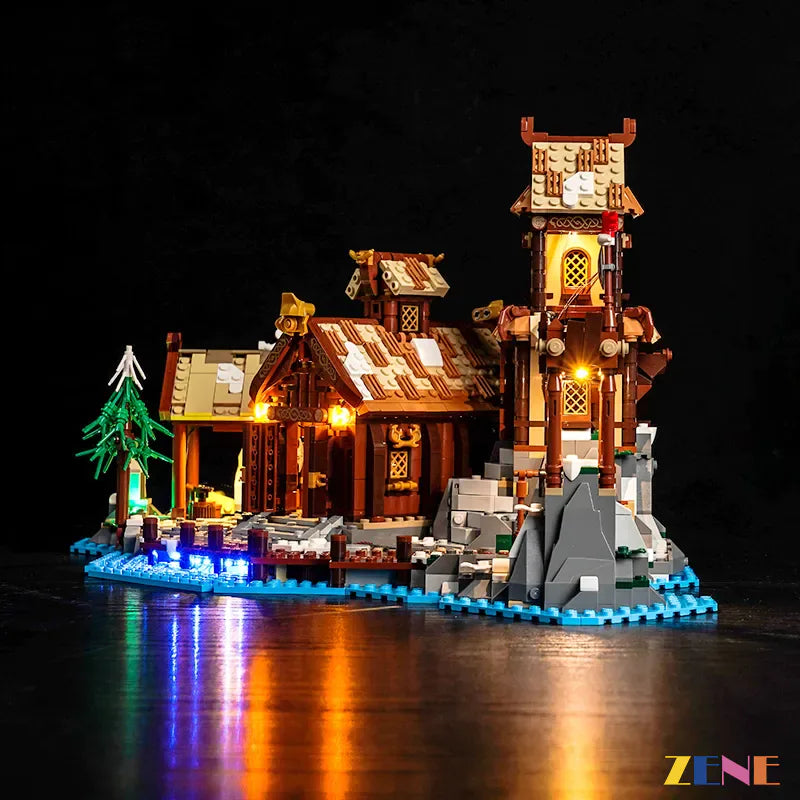 Light Kit for LEGO Viking Village Ideas #21343