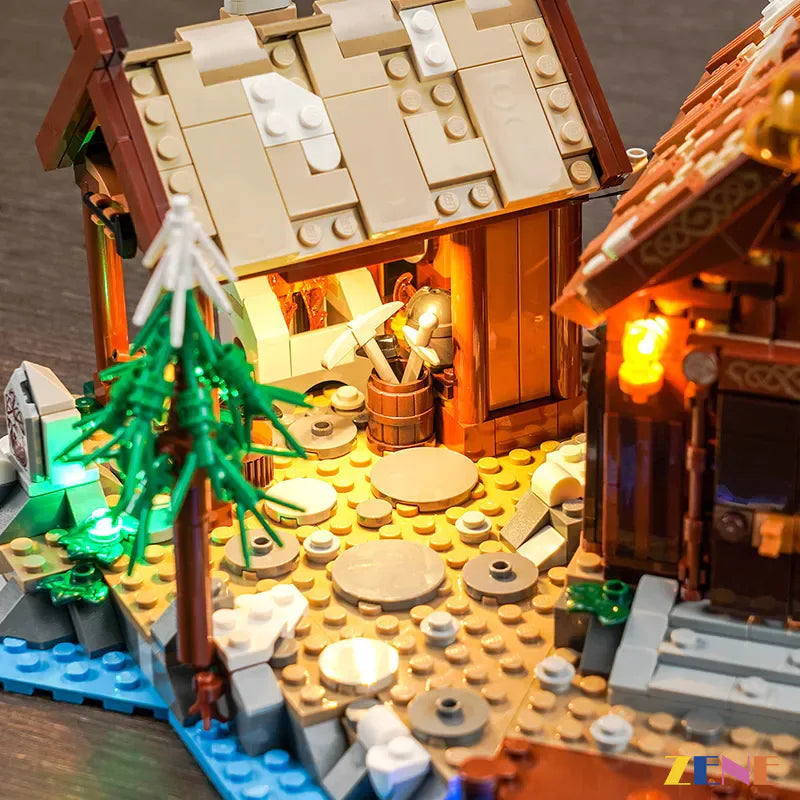 Light Kit for LEGO Viking Village Ideas #21343