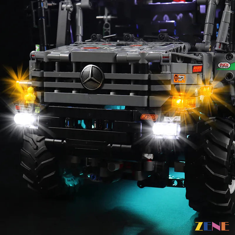 Light Kit for LEGO Mercedes-Benz Zetros Trial Truck 4X4 #42129