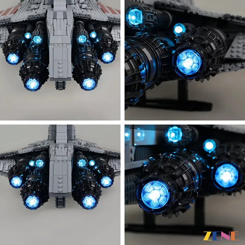 Light Kit for Venator Class Republic Attack Cruiser LEGO #75367 (Ver.2)