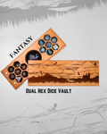 Fantasy | Engraved Dual Hex Dice Vault