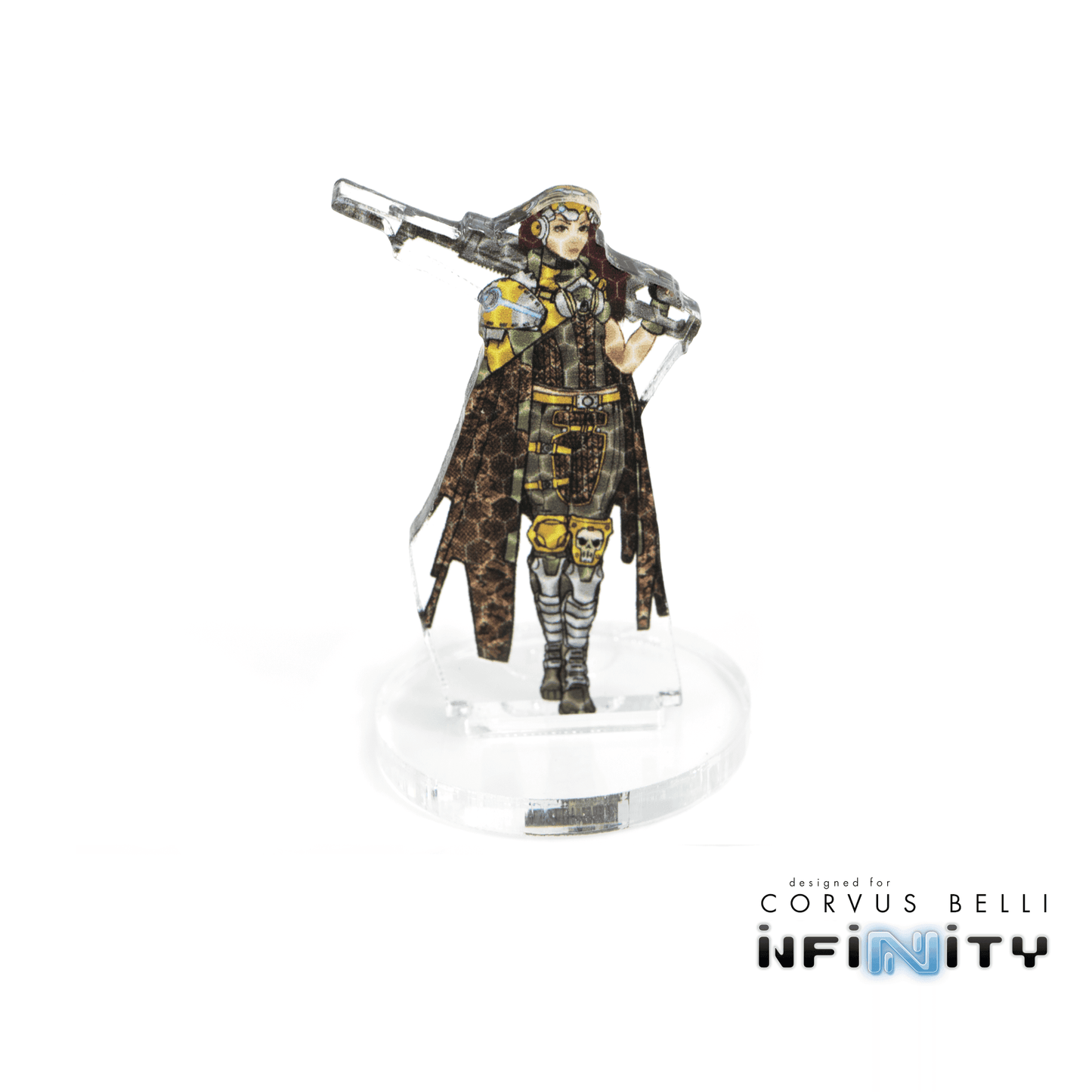 Infinity 3D Markers: Major Lunah (25mm Camo -3) - A