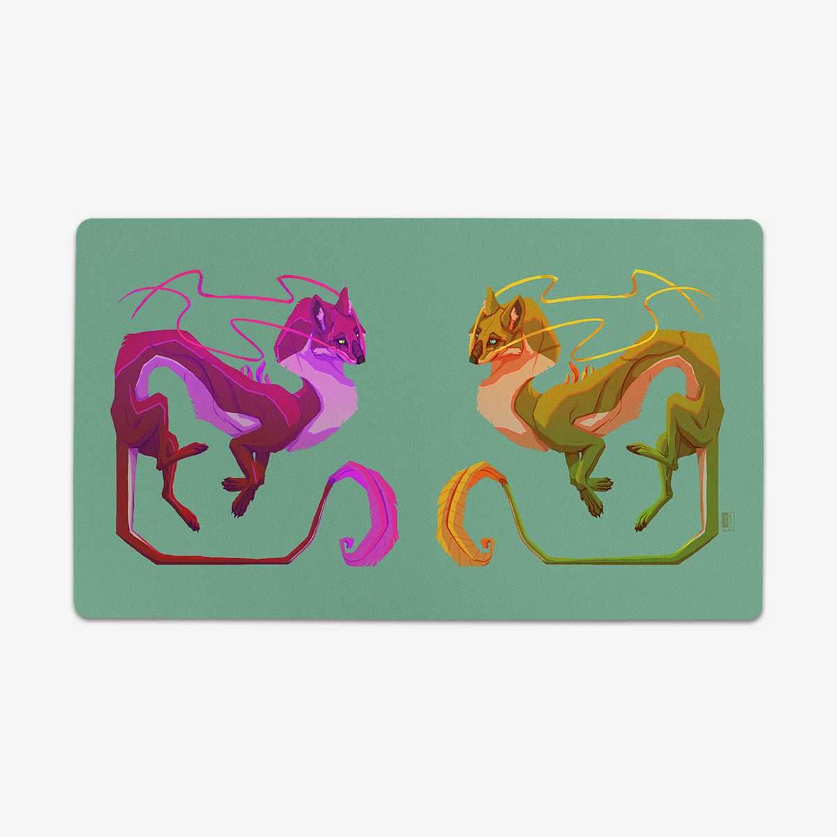 Dhole Dragons Playmat - Standard Playmat / Plain