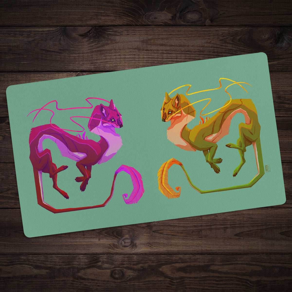 Dhole Dragons Playmat - Standard Playmat / Plain