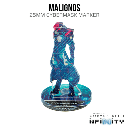 Infinity 3D Markers: Malignos (25mm Cybermask) - A