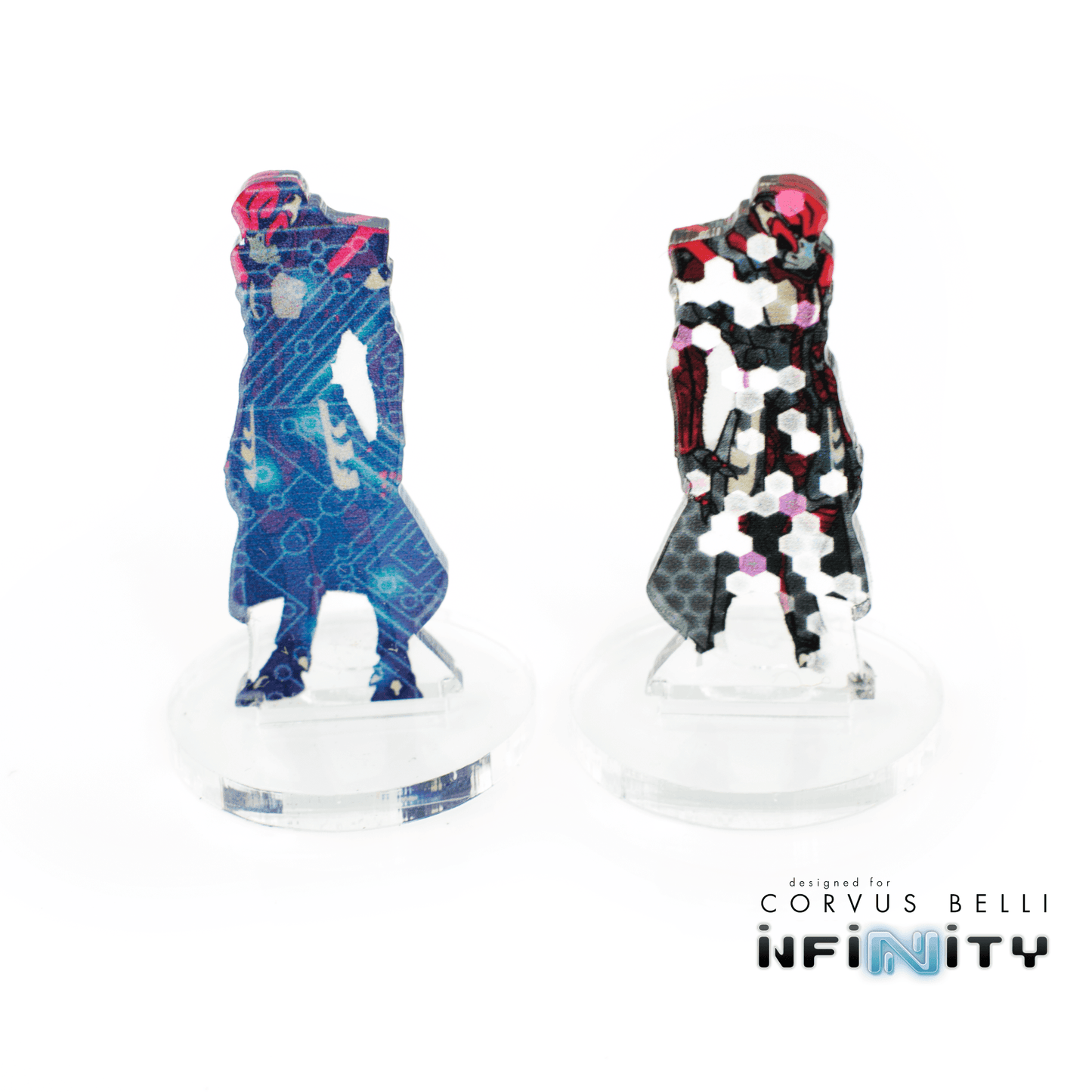 Infinity 3D Markers: Malignos (25mm Camo -6, Cybermask) - Camo -6 / A