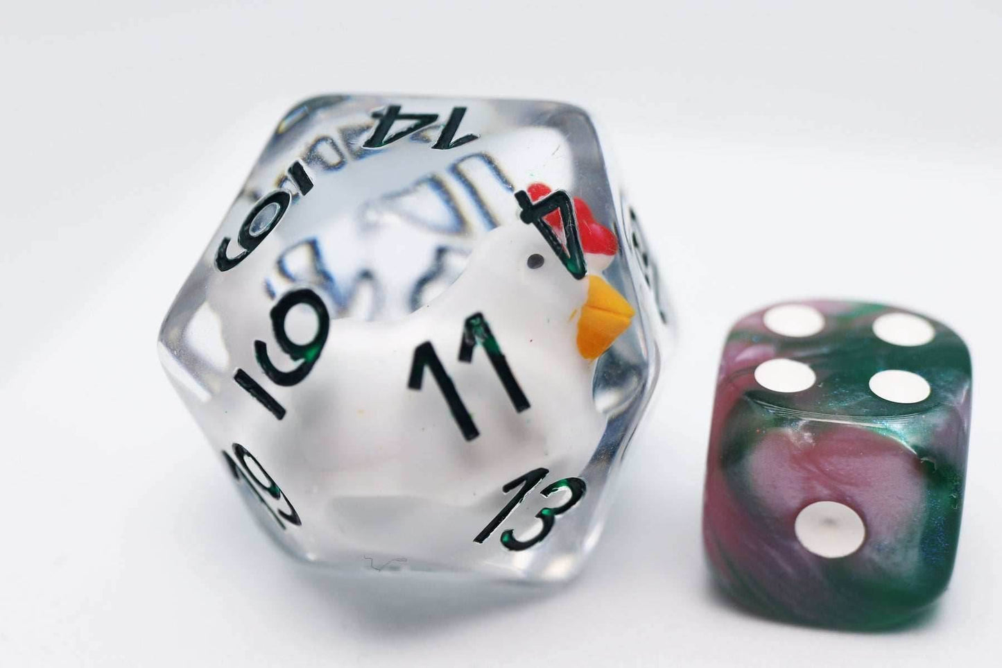 Foam Brain Games 30mm Large D20 - Big Mama Hen - 