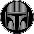 PBX-006-G Order of the Mandalorian Beskar plated Lapel Pin - 