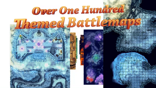 Battlezoo Ancestries: Year of Titans Themed Battle Maps - 