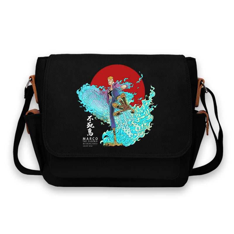 Marco Messenger Bag - Black