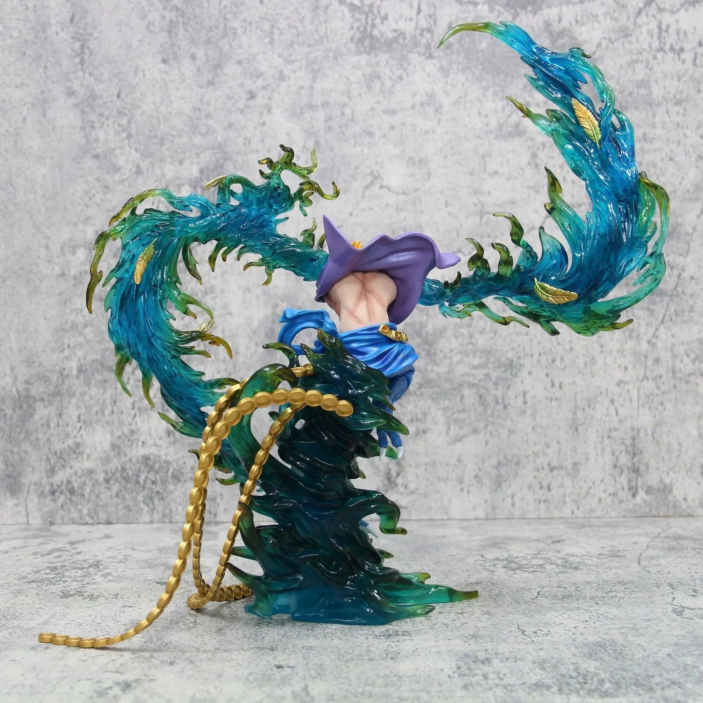 Marco the Phoenix Anime Figurine, One Piece Figures Action Toys Flying Marco PVC 33 cm