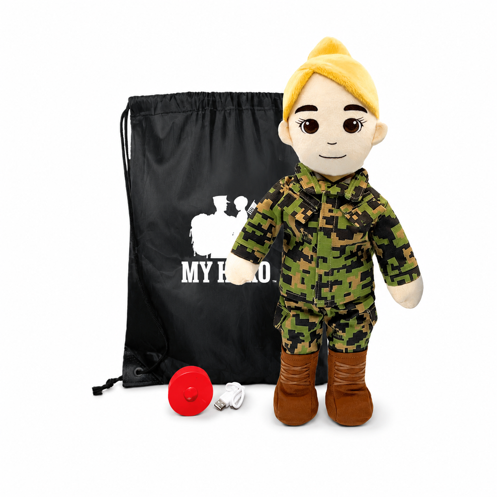 My Hero™ Daddy Doll Marine | Custom Recordable Plush