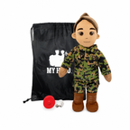 My Hero™ Daddy Doll Marine | Custom Recordable Plush