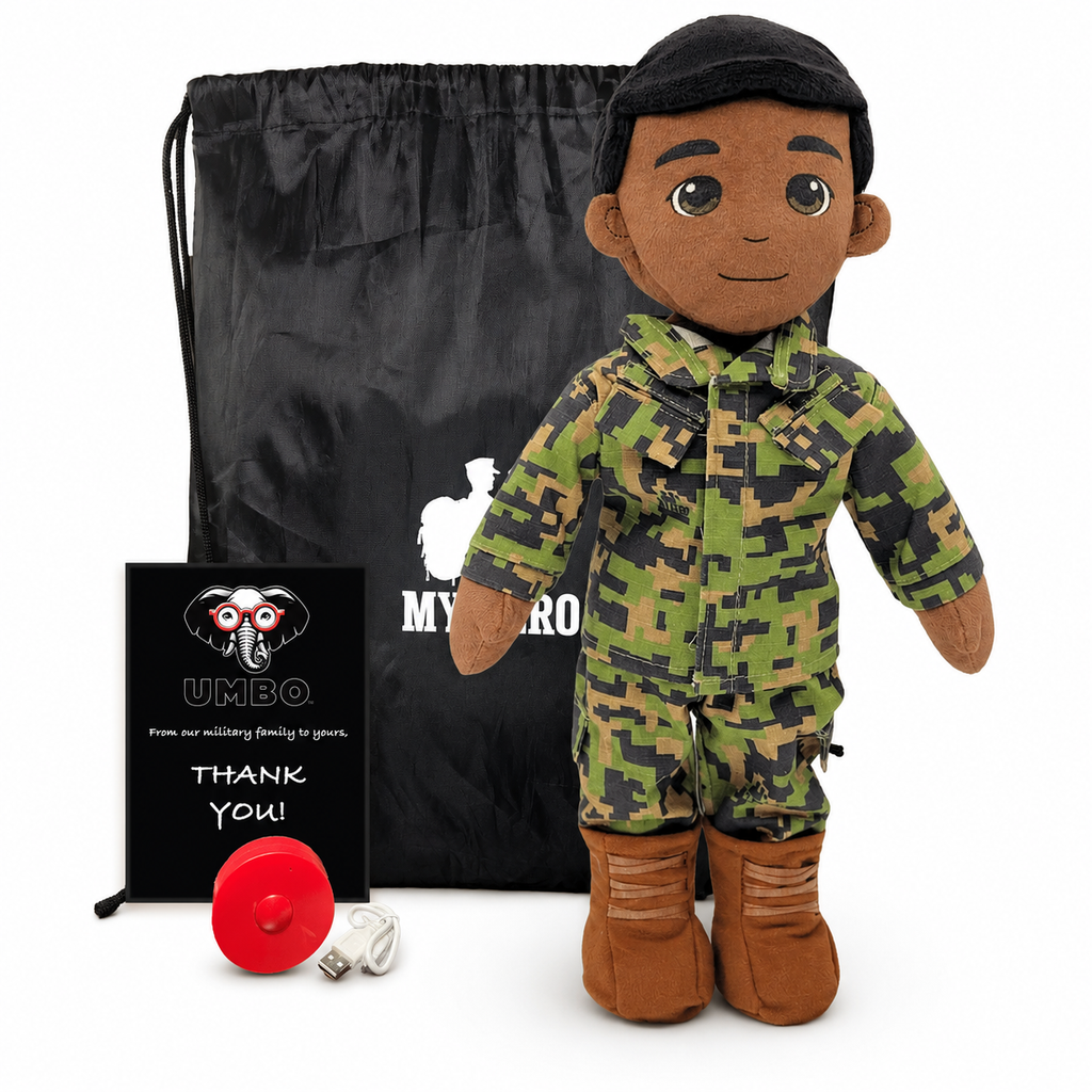 My Hero™ Daddy Doll Marine | Custom Recordable Plush