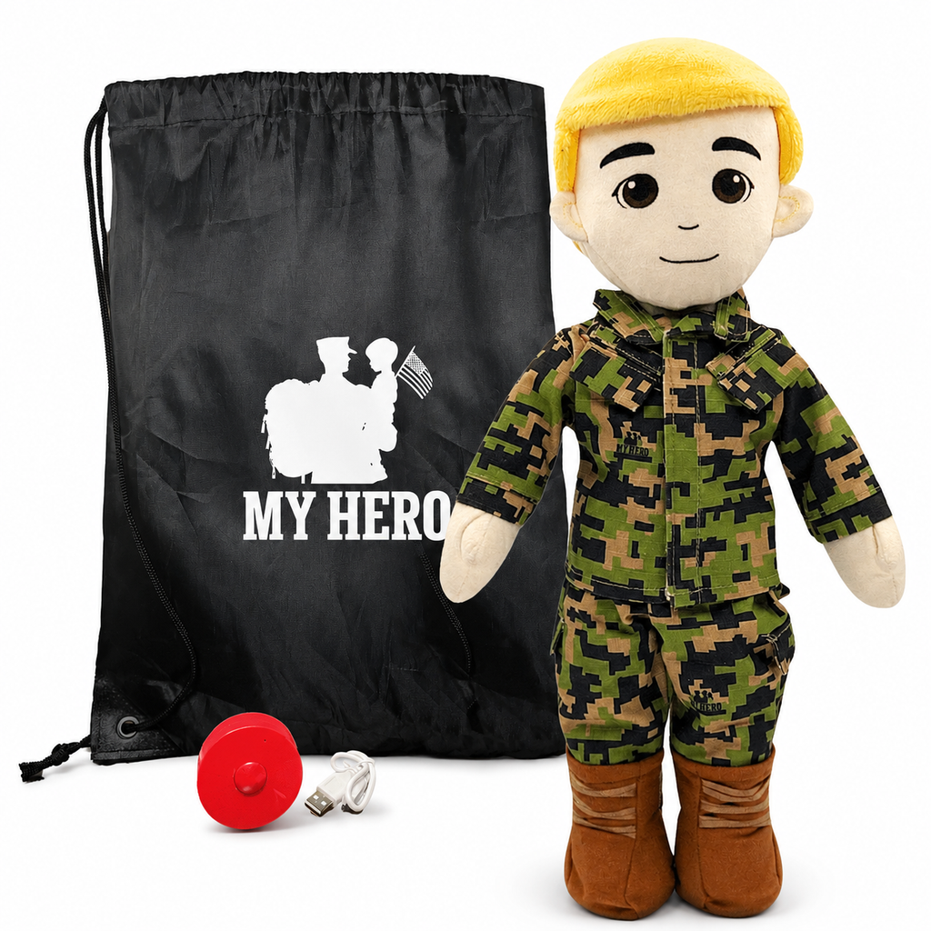 My Hero™ Daddy Doll Marine | Custom Recordable Plush