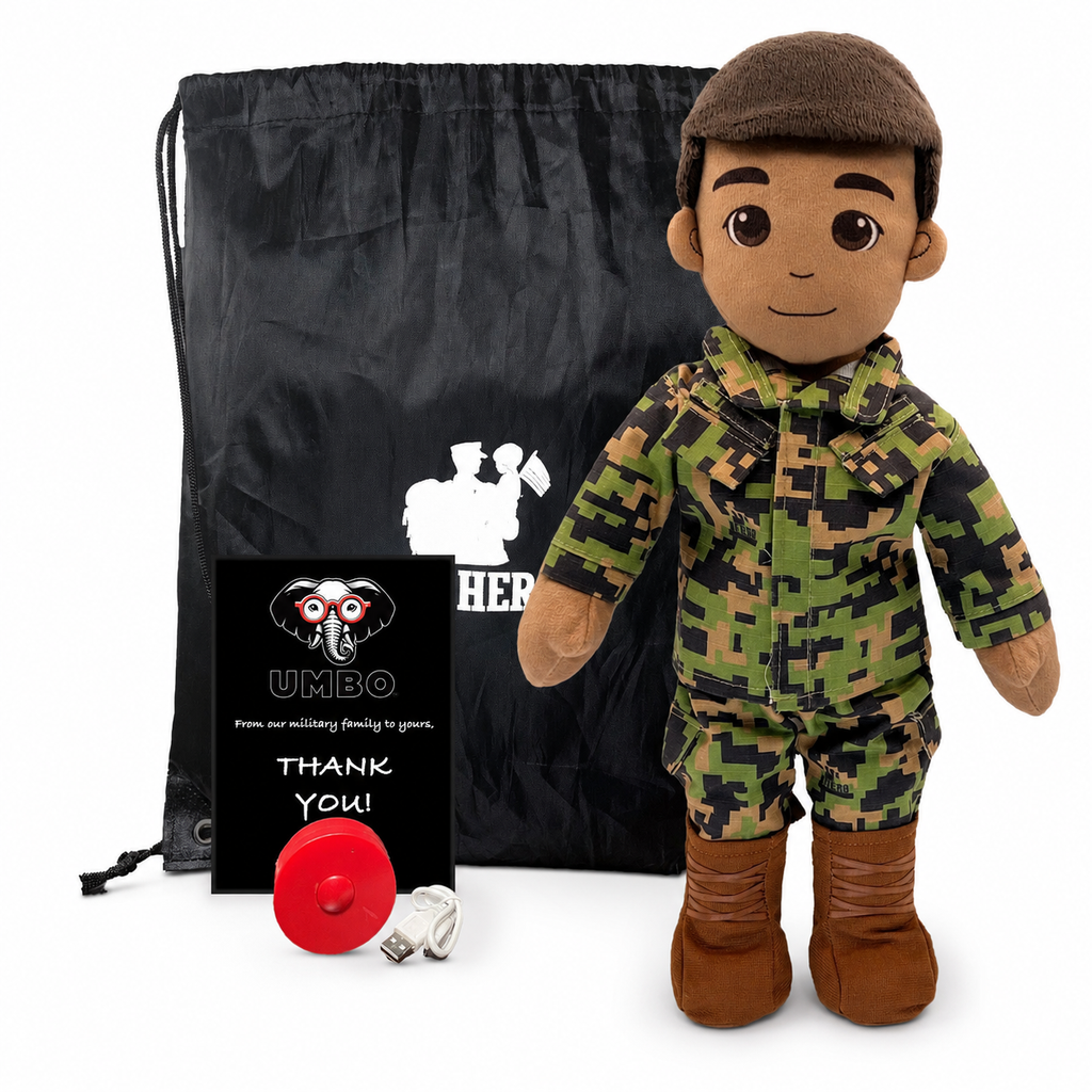 My Hero™ Daddy Doll Marine | Custom Recordable Plush