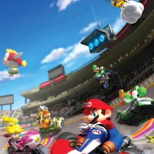 Mario Kart Super Mario 1000 Piece Jigsaw Puzzle Op Games - 