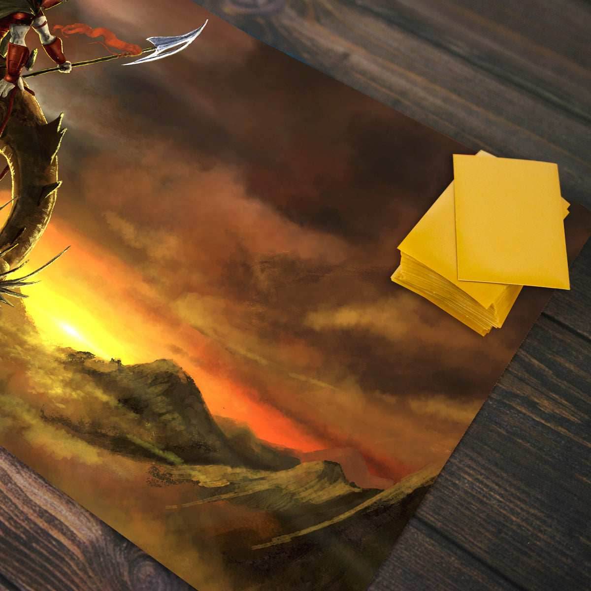 Knight Of Dragons Playmat - Plain