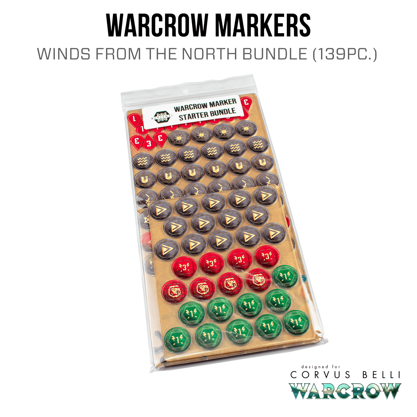 Warcrow: Winds From The North Marker Bundle - 