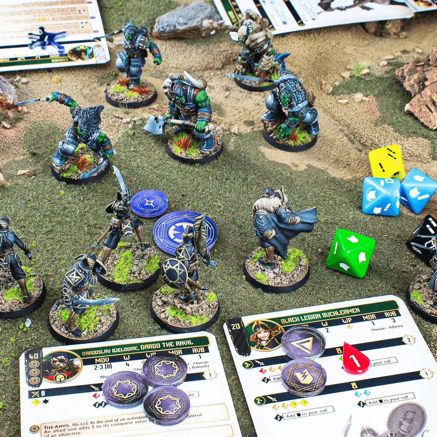 Warcrow: Winds From The North Marker Bundle - 