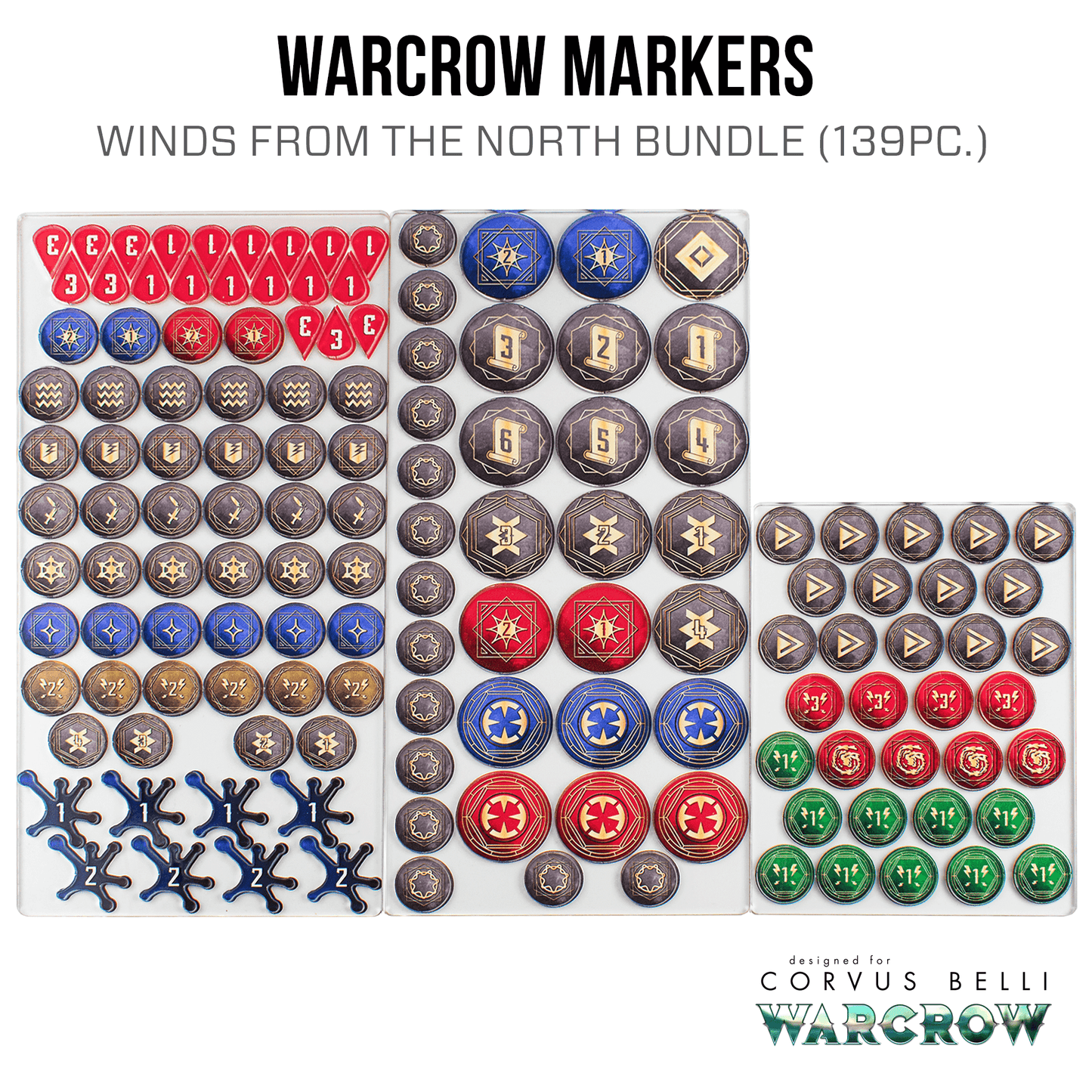Warcrow: Winds From The North Marker Bundle - 