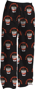 Maruchan Caution Hot Noodles Lounge Pants for Mens and Womens Sleepwear - S
