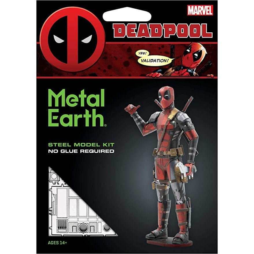 Marvel Deadpool 3D Steel Model Kit Metal Earth - 