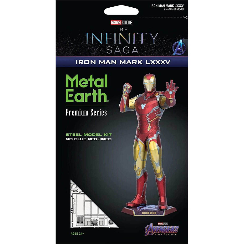 Marvel Iron Man Mark LXXXV Premium 3D Steel Model Kit Metal Earth - 