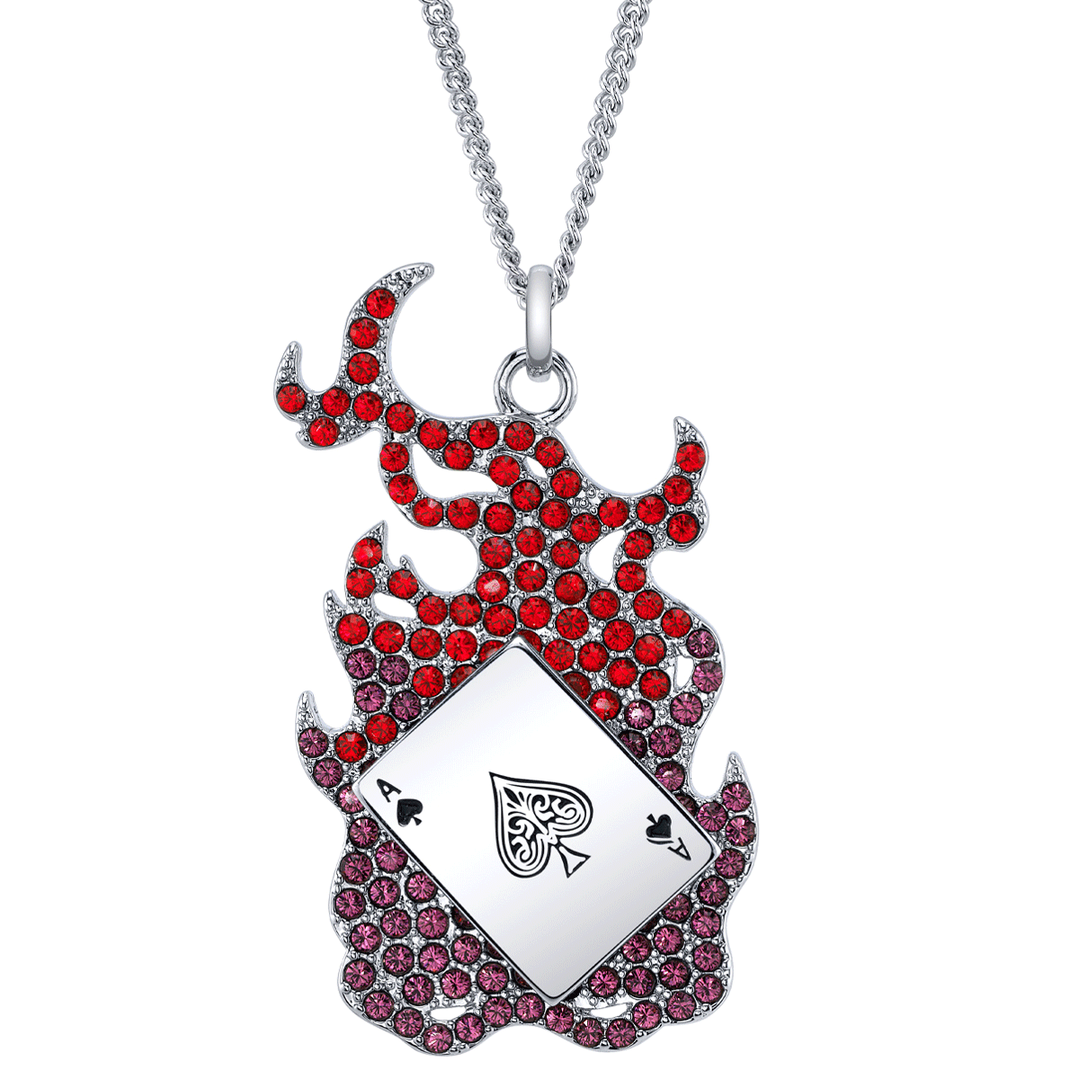 Marvel X RockLove X-MEN Gambit Spinning Card Necklace - 