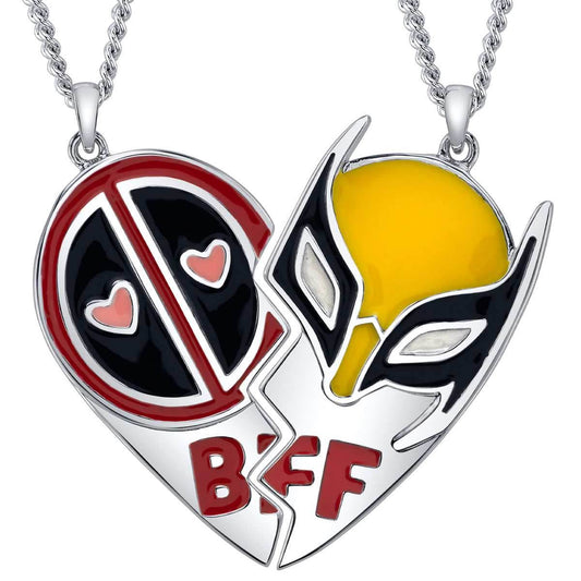 Marvel X RockLove MARVEL STUDIOS DEADPOOL AND WOLVERINE Best Bubs Necklace Set - 