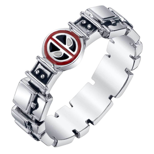 Marvel X RockLove MARVEL STUDIOS DEADPOOL AND WOLVERINE Deadpool Belt Ring - Size 6