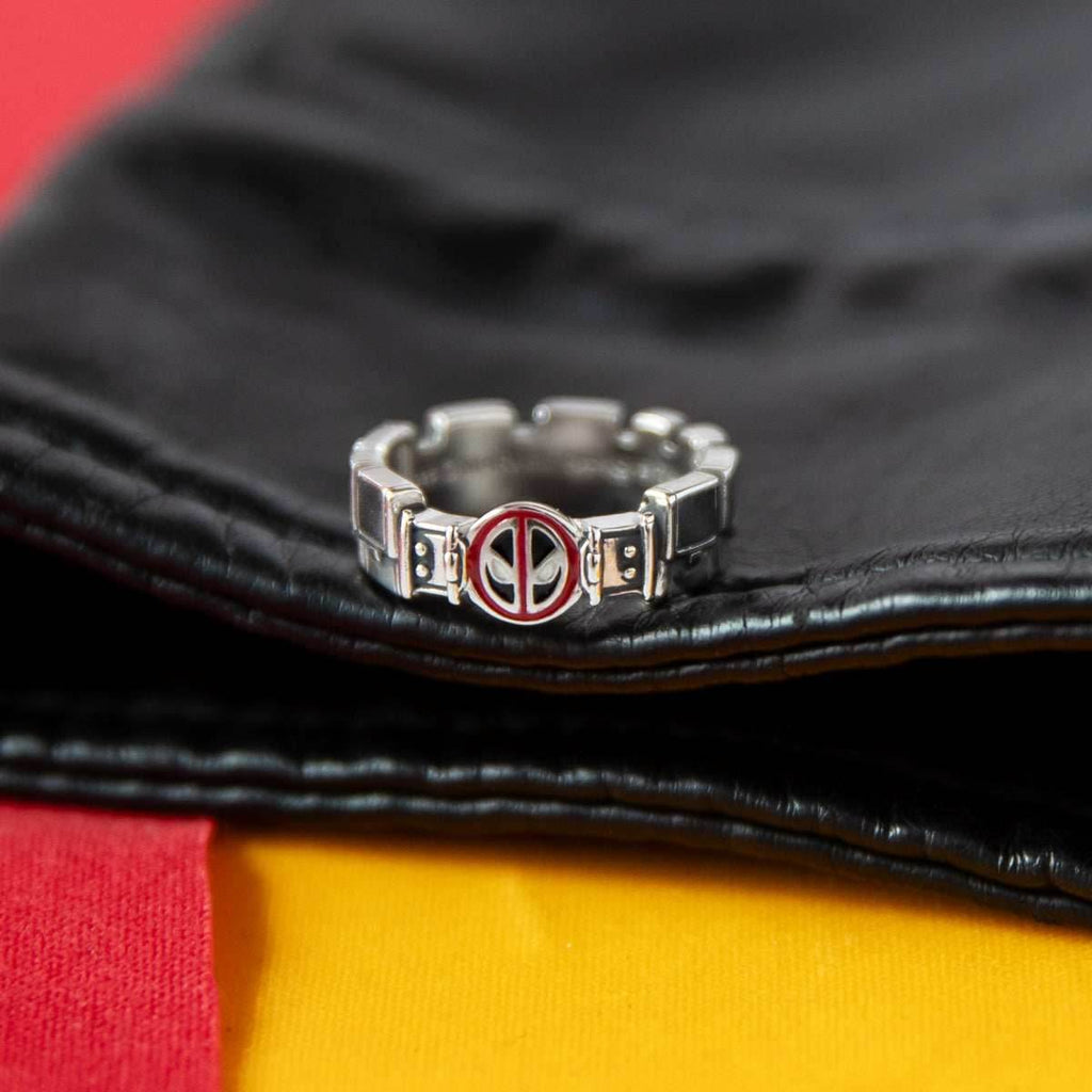 Marvel X RockLove MARVEL STUDIOS DEADPOOL AND WOLVERINE Deadpool Belt Ring - Size 6