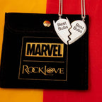 Marvel X RockLove MARVEL STUDIOS DEADPOOL AND WOLVERINE Best Bubs Necklace Set - 