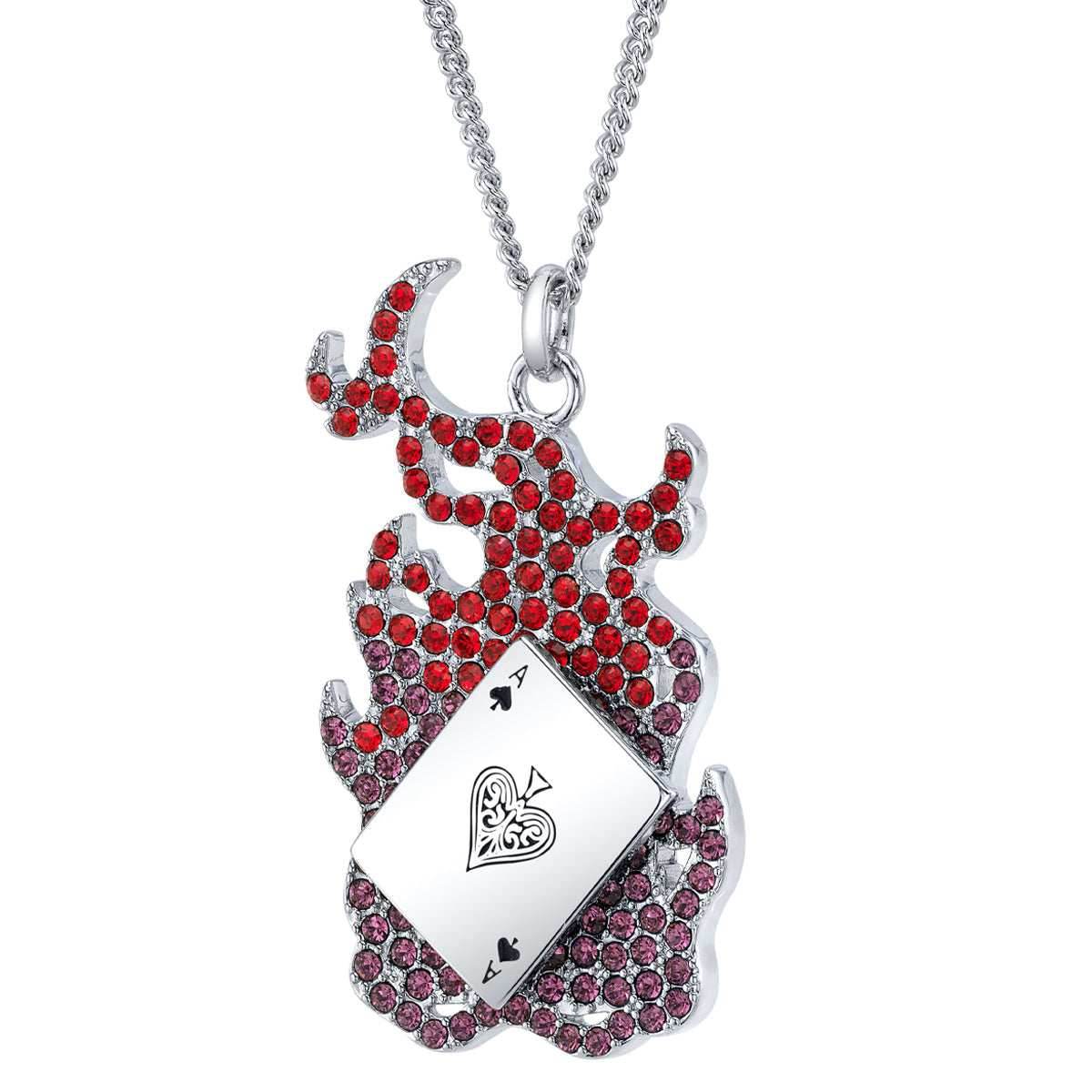 Marvel X RockLove X-MEN Gambit Spinning Card Necklace - 