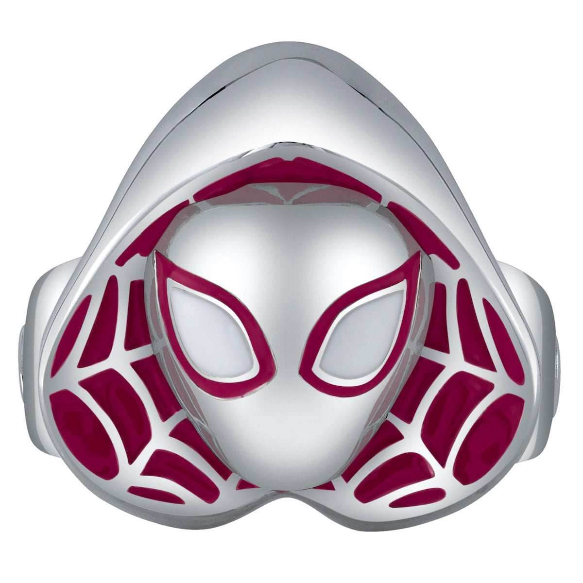 Marvel X RockLove SPIDER-MAN Ghost-Spider Mask Ring - Size 6