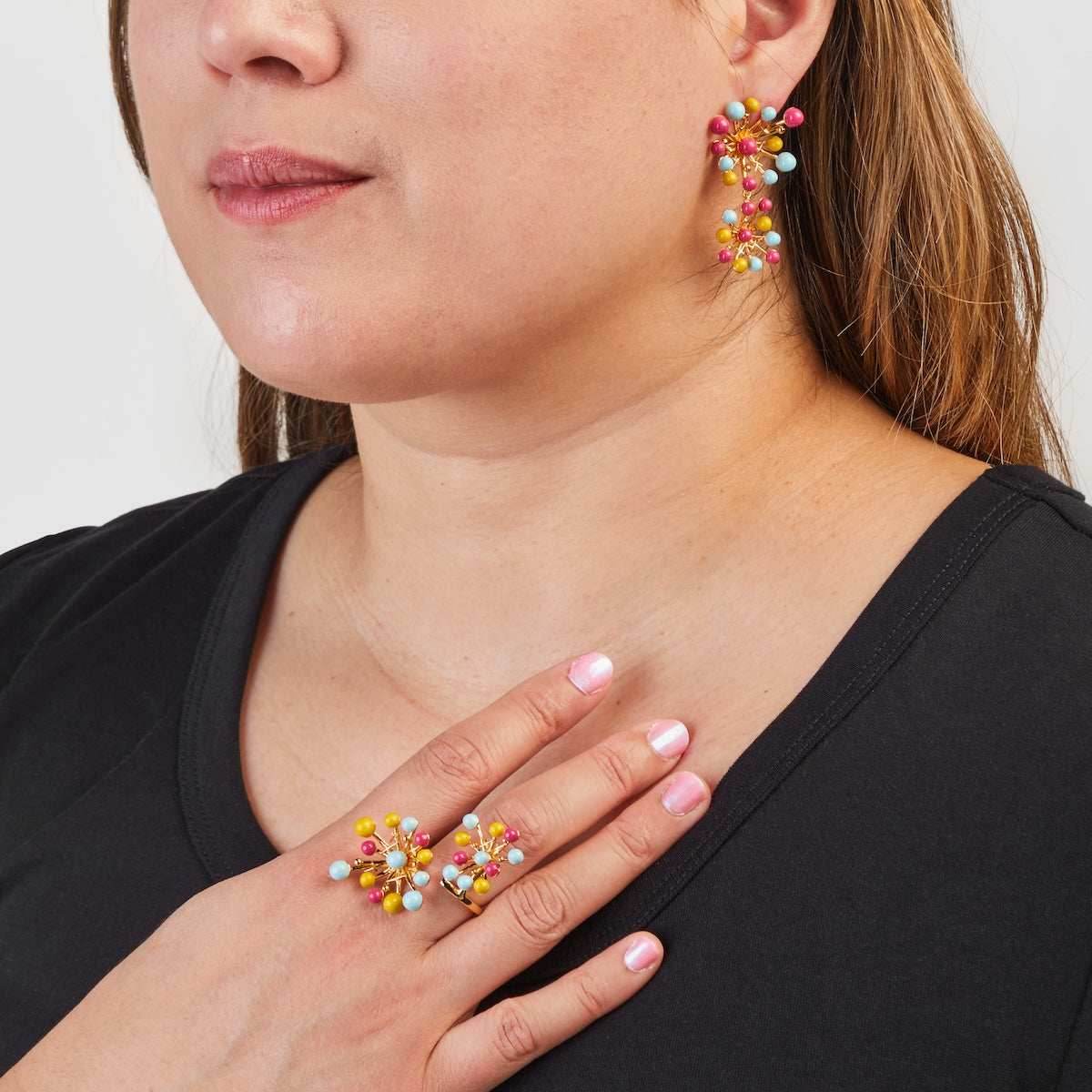 Marvel X RockLove X-MEN Jubilee Fireworks Ring - 