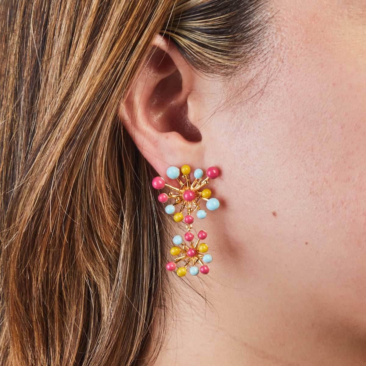 Marvel X RockLove X-MEN Jubilee Fireworks Earrings - 