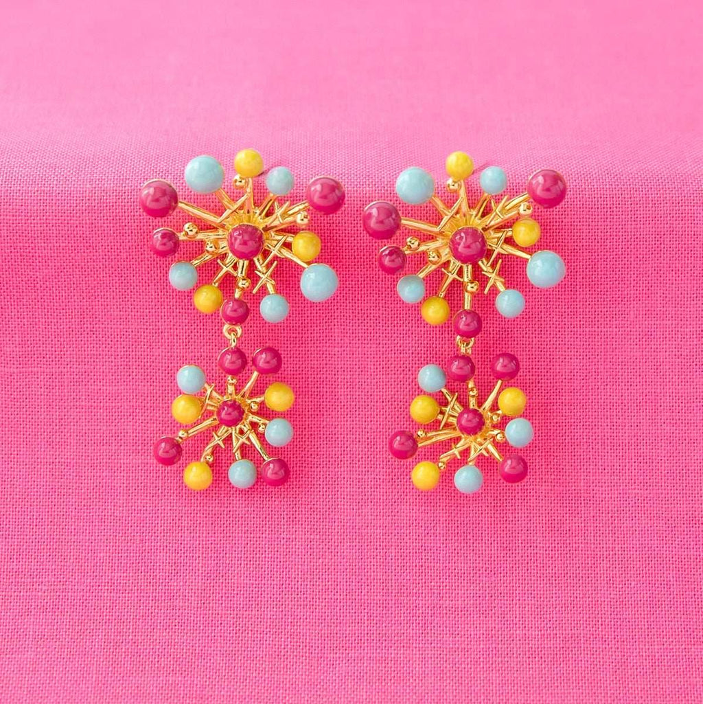 Marvel X RockLove X-MEN Jubilee Fireworks Earrings - 