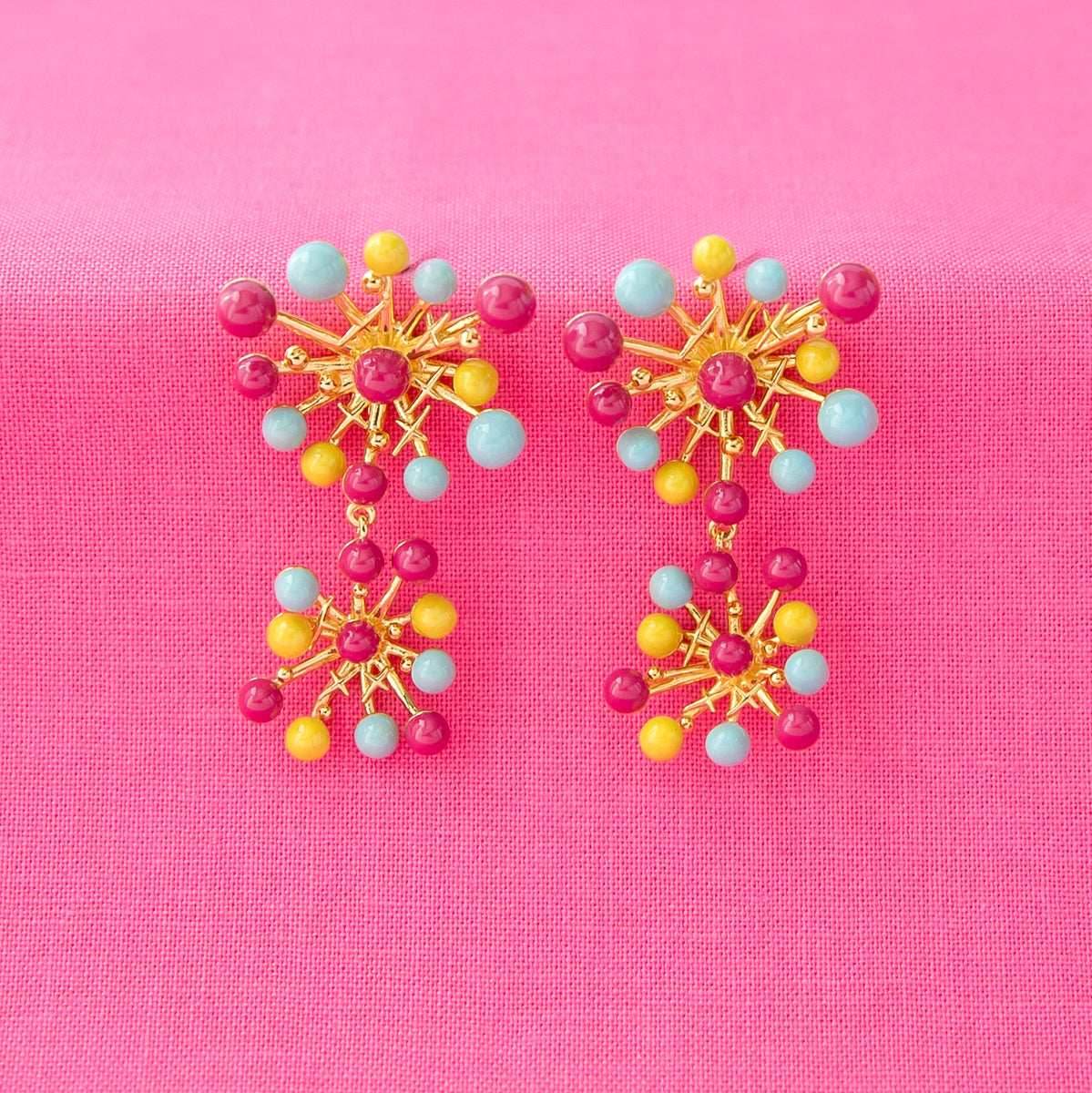 Marvel X RockLove X-MEN Jubilee Fireworks Earrings - 