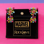 Marvel X RockLove X-MEN Jubilee Fireworks Earrings - 