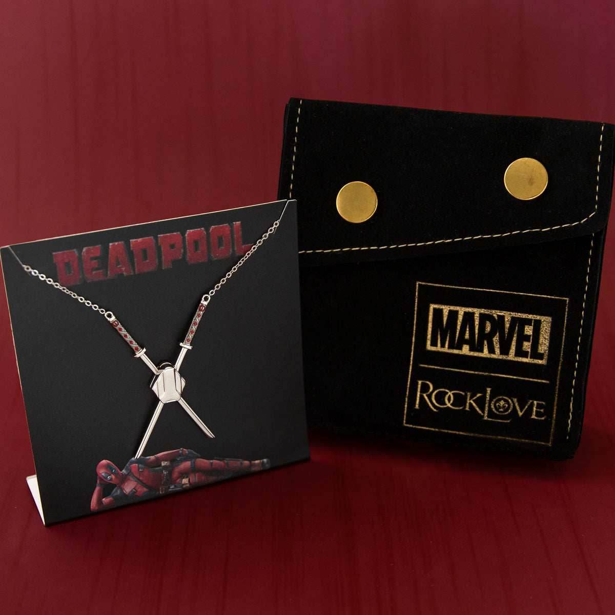 Marvel X RockLove DEADPOOL Katana Necklace - 
