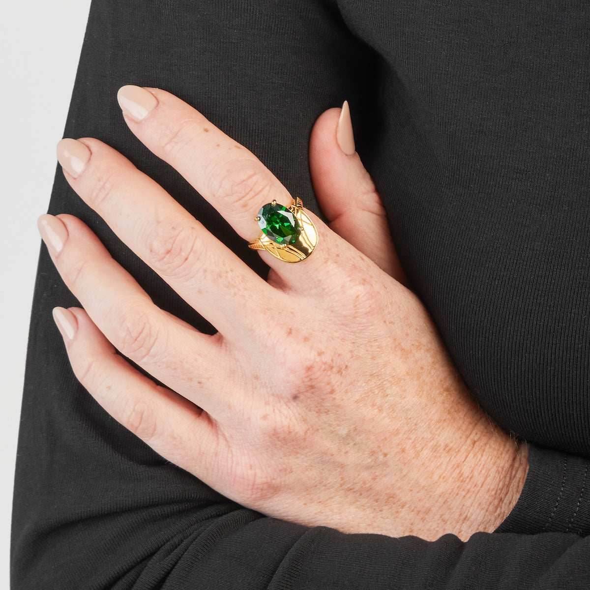 Marvel X RockLove LOKI Chestplate Ring - Size 5