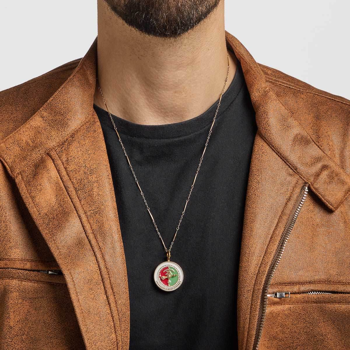 Marvel X RockLove MARVEL STUDIOS LOKI TVA Stopwatch Necklace - 